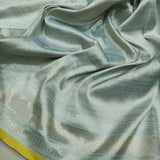 Pure Katan Silk Handwoven Tanchoi Banarasi Saree