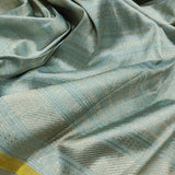Pure Katan Silk Handwoven Tanchoi Banarasi Saree