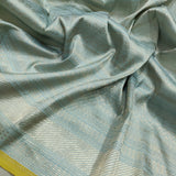 Pure Katan Silk Handwoven Tanchoi Banarasi Saree