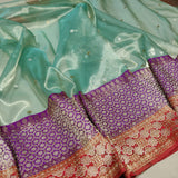 Pure Tissue Silk Handwoven Banarasi Saree