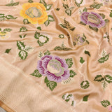 Pure Katan Silk Handwoven Banarasi Saree