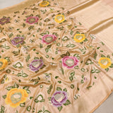 Pure Katan Silk Handwoven Banarasi Saree