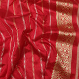 Lavender Colour Pure Kora Silk Handwoven Banarasi Saree