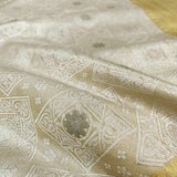 Pure Kora Silk Handwoven Banarasi Saree