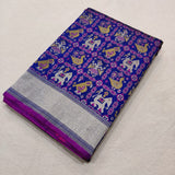 Pure Katan Silk Handwoven Banarasi Saree