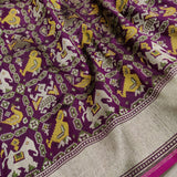Pure Katan Silk Handwoven Banarasi Saree