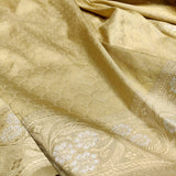 Pure Katan Silk Handwoven Tanchoi Banarasi Saree