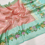 Pure Tissue Silk Handwoven Banarasi Saree