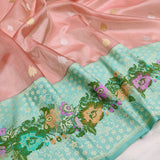 Pure Tissue Silk Handwoven Banarasi Saree