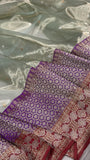Pure Tissue Silk Handwoven Banarasi Saree