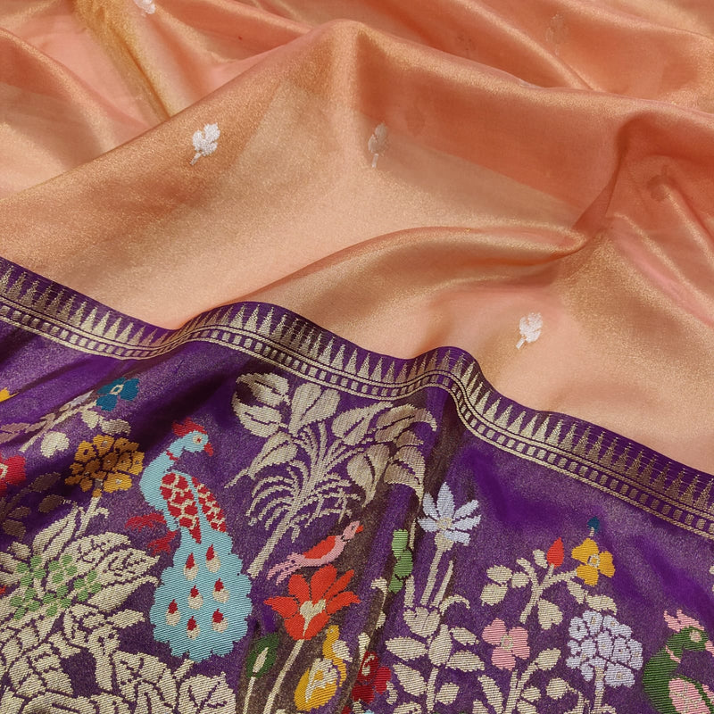 Pure Tissue Silk Handwoven Banarasi Saree