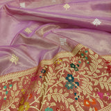 Pure Tissue Silk Handwoven Banarasi Saree