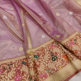 Pure Tissue Silk Handwoven Banarasi Saree