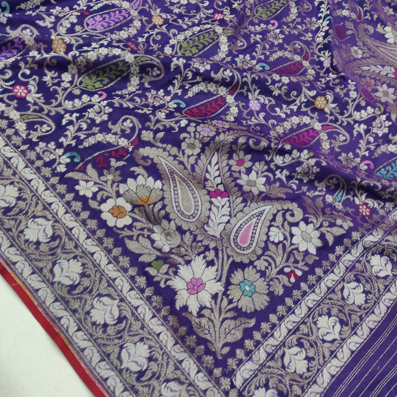 Pure banarasi ektara cotton jamdani saree