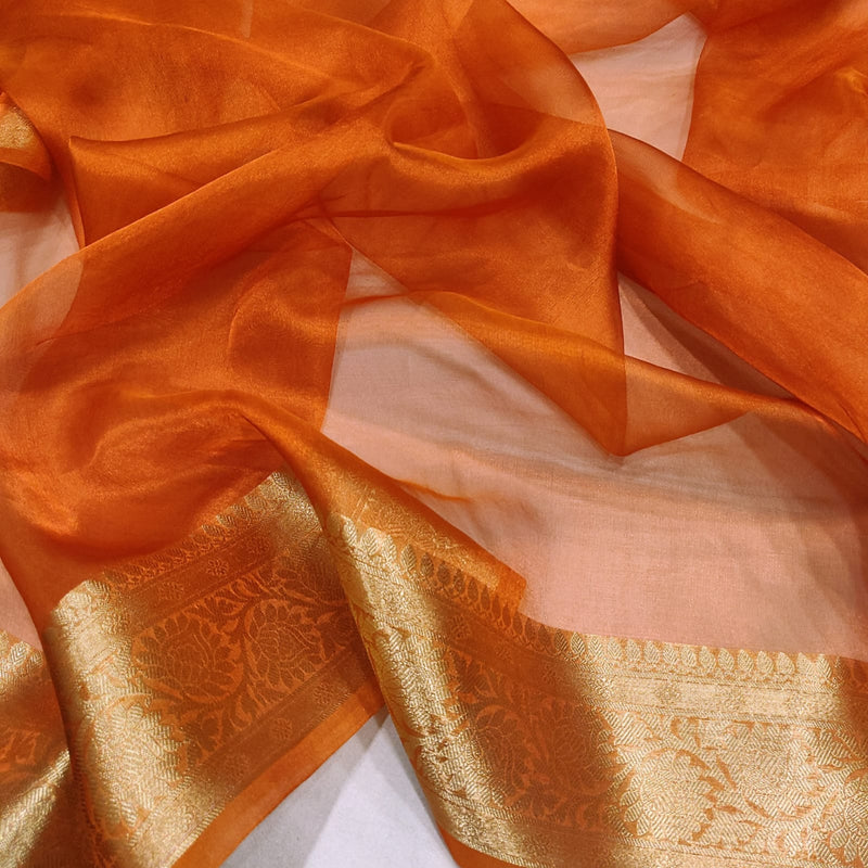 Pure Tissue Silk Handwoven Banarasi Saree