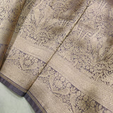 Pure Katan Silk Handwoven Tanchoi Banarasi Saree