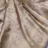 Pure Katan Silk Handwoven Tanchoi Banarasi Saree