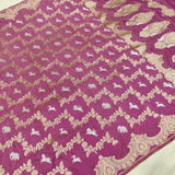 Pure Katan Silk Handwoven Banarasi Saree