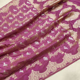 Pure Katan Silk Handwoven Banarasi Saree