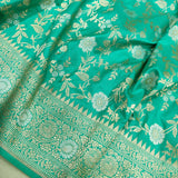 Pure Katan Silk Handwoven Banarasi Saree