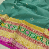 Pure Kora Silk Handwoven Banarasi Saree