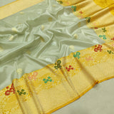 Pure Tissue Silk Handwoven Banarasi Saree