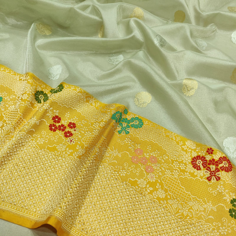 Pure Tissue Silk Handwoven Banarasi Saree