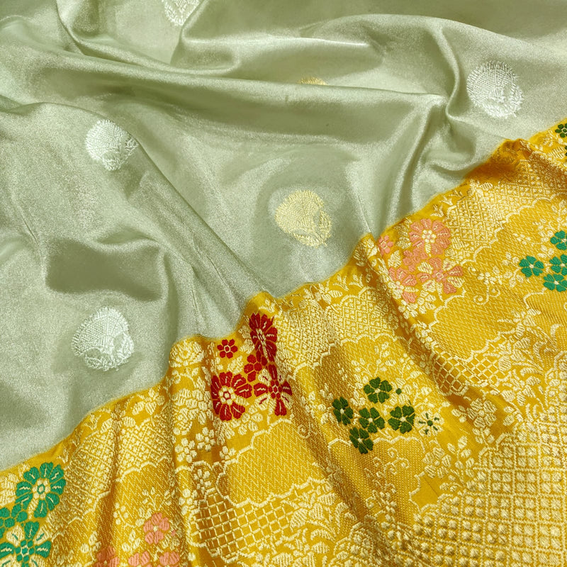 Pure Tissue Silk Handwoven Banarasi Saree