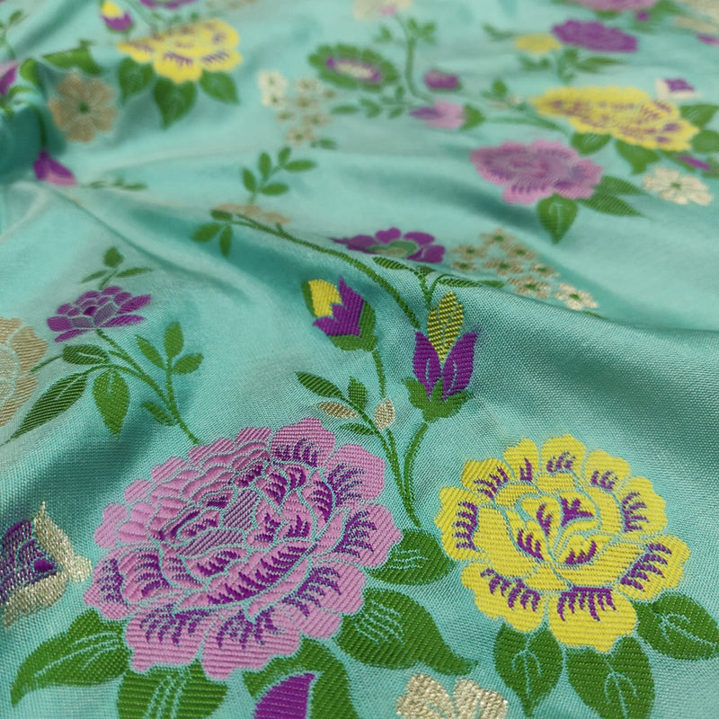 Pure Katan Silk Handwoven Banarasi Saree