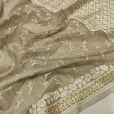 Pure Cotton Handwoven Banarasi  Saree