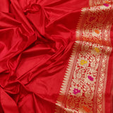 Multicolor  Pure Katan Silk Handwoven Banarasi Rangkat Saree