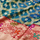 Pure Kora Silk Handwoven Banarasi Saree