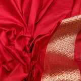 Pure Kora Silk Handwoven Banarasi Saree