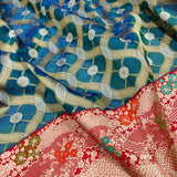 Pure Kora Silk Handwoven Banarasi Saree