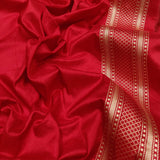 Pure Kora Silk Handwoven Banarasi Saree