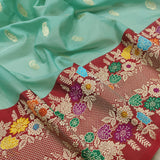 Pure Kora Silk Handwoven Banarasi Saree