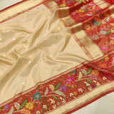 Pure Tissue Silk Handwoven Banarasi Saree