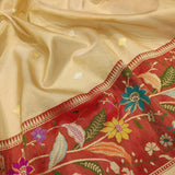 Pure Tissue Silk Handwoven Banarasi Saree