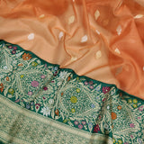 Pure Kora Silk Handwoven Banarasi Saree