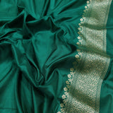 Pure Kora Silk Handwoven Banarasi Saree