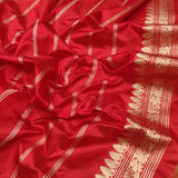 Fanta Color Pure Kora Silk Handwoven Banarasi Saree