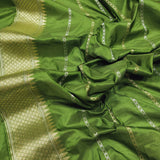 Peach Colour Pure Tissue Silk Handwoven Banarasi Saree