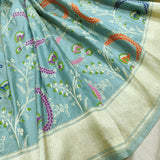 Pure Katan Silk Handwoven Banarasi Saree