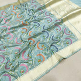 Pure Katan Silk Handwoven Banarasi Saree