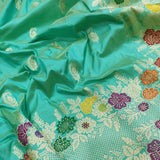 Pure Katan Silk Handwoven Banarasi Saree