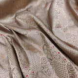 Pure Katan Silk Banarasi Fabric