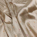 Pure Katan Silk Banarasi Fabric