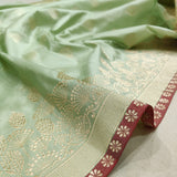 Pure Katan Silk Handwoven Banarasi Saree