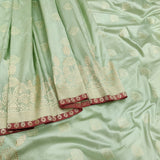 Pure Katan Silk Handwoven Banarasi Saree