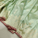 Pure Katan Silk Handwoven Banarasi Saree